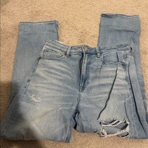 AE Light Blue Distressed Jeans